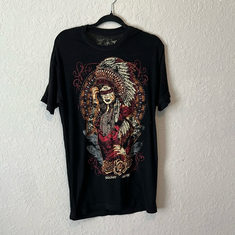 Black Graphic T-Shirt